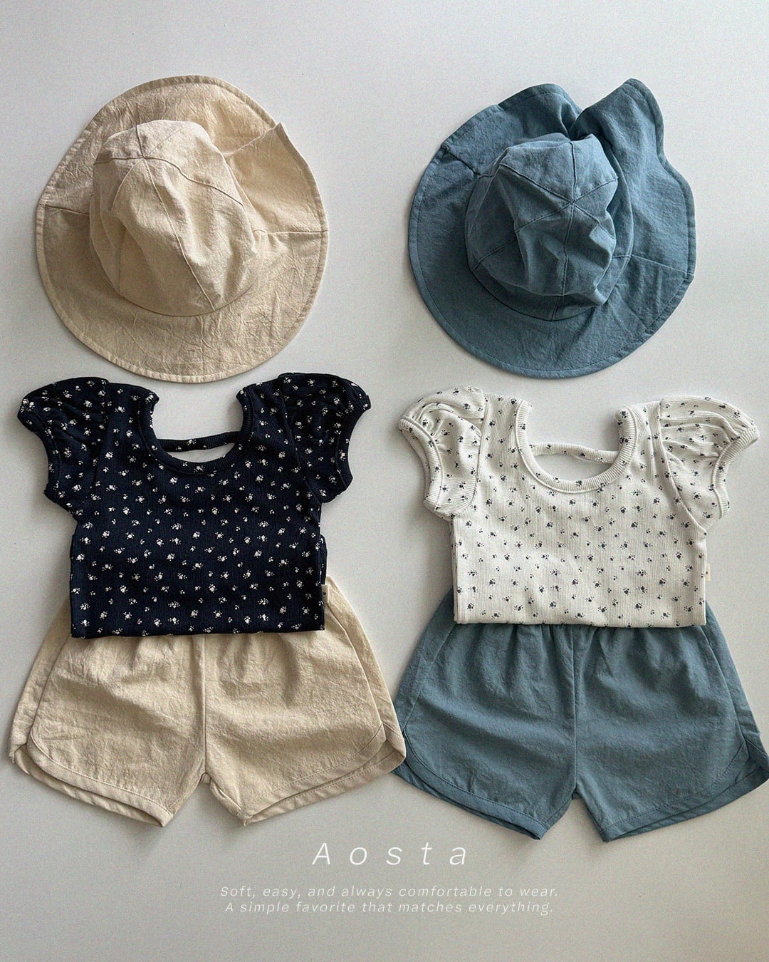 [aosta]summer short pants