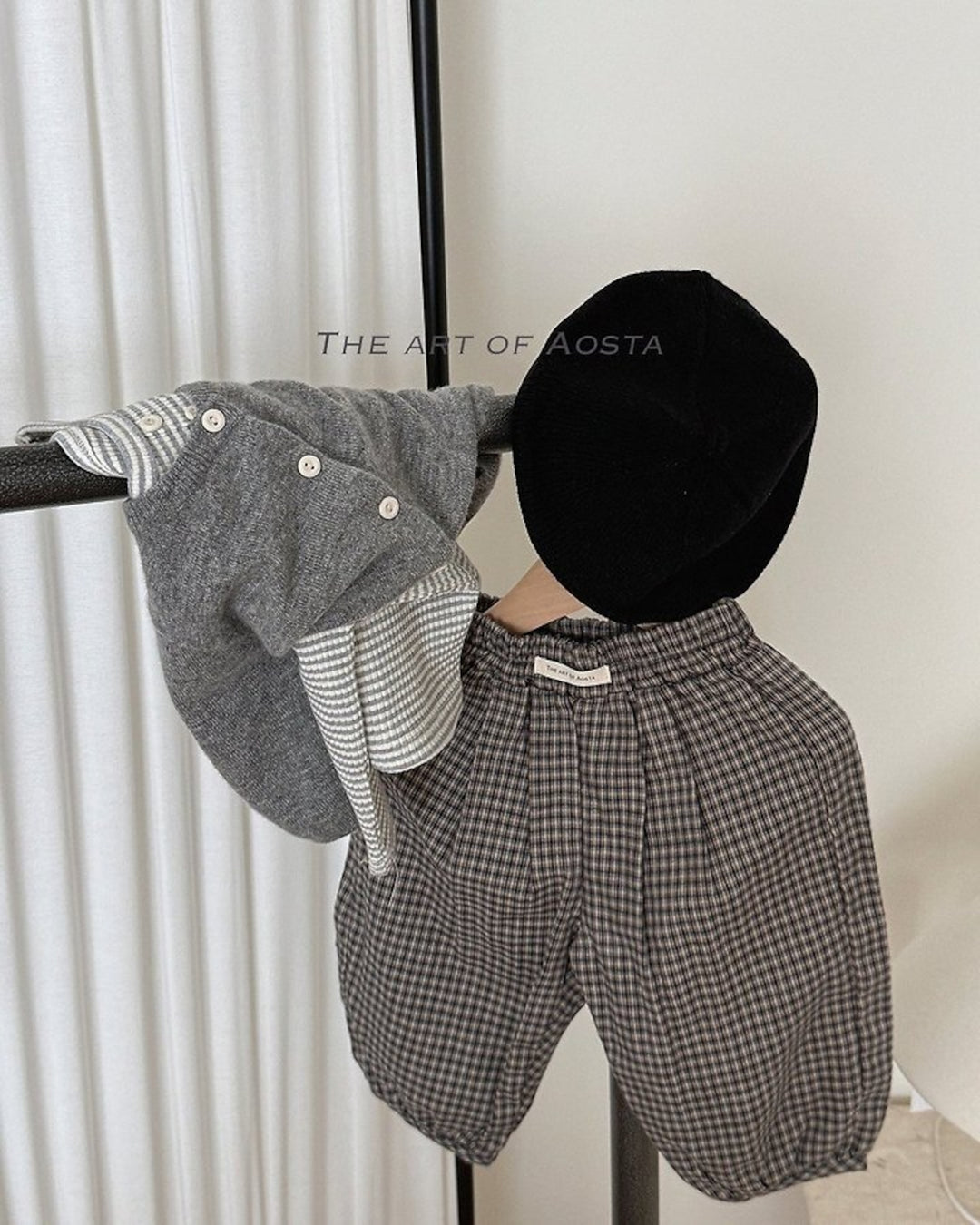 [AOSTA]Knit Cashmere Cardigan
