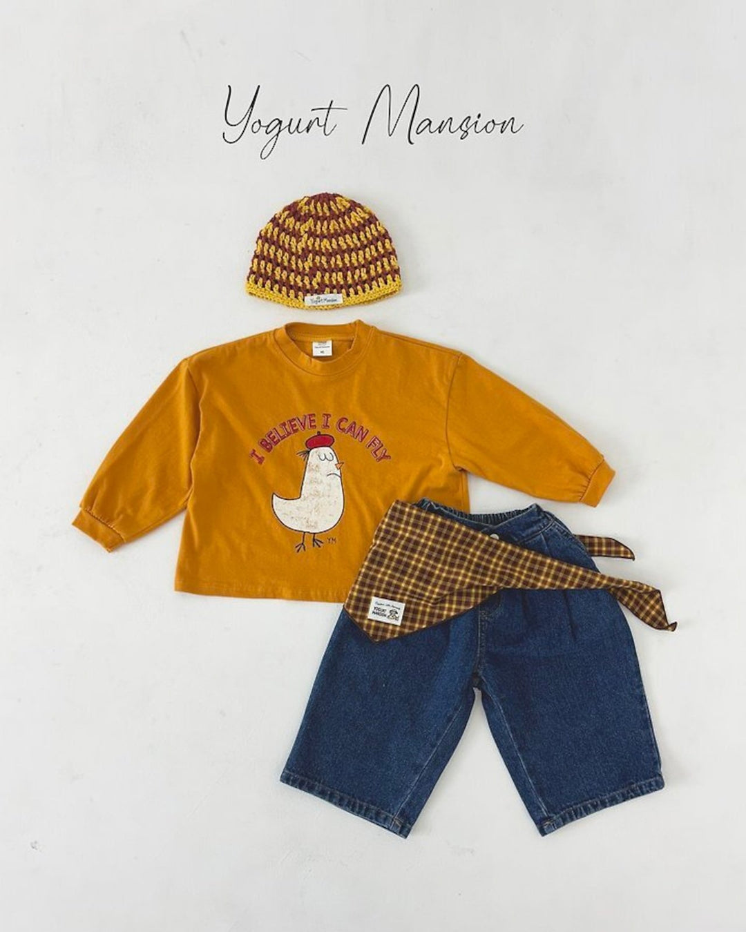 [yogurt mansion]denim pants