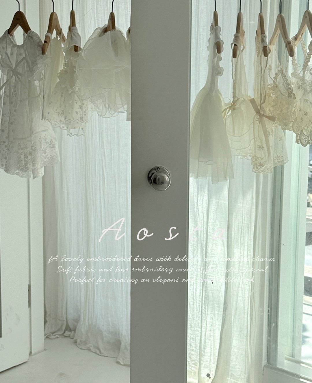 [aosta]lace strap bustier
