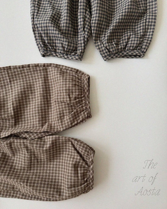 [AOSTA]Mocha Balloon Pants
