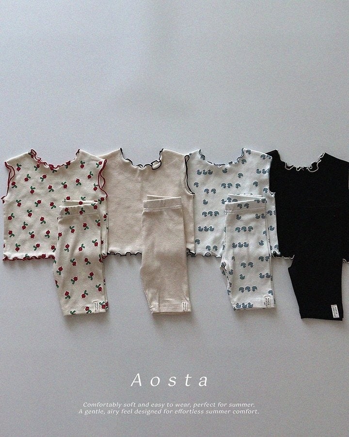 [aosta]lip biker pants