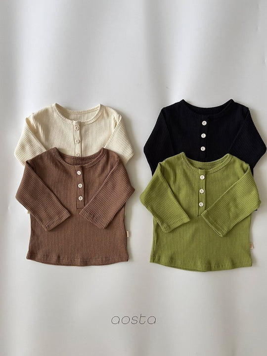 [AOSTA]Butter Button T