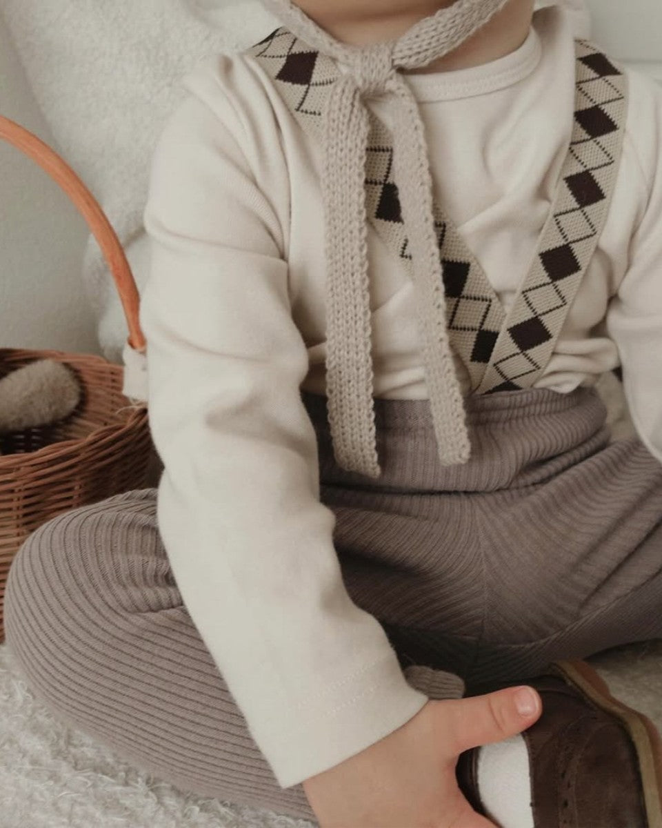 ダイヤサスペンダーベビーレギンス