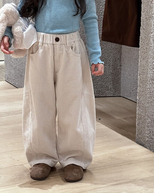 コーデュロイタックパンツ