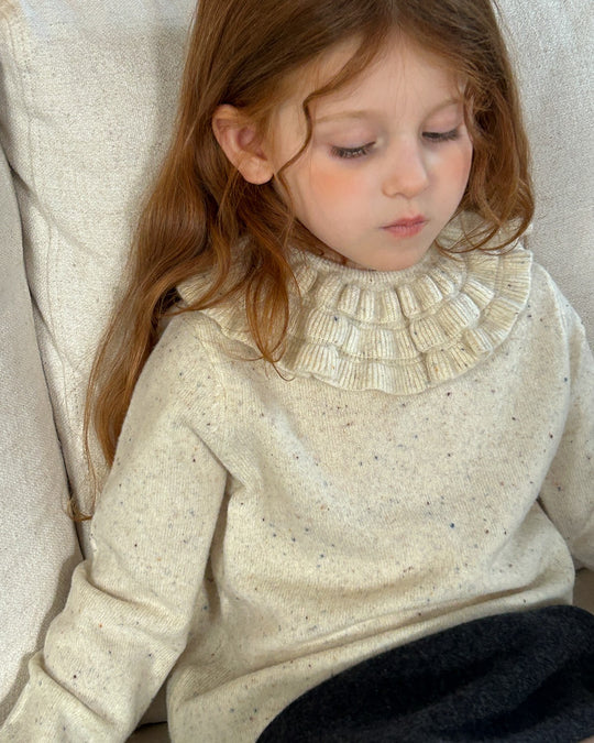 ぽこぽこカラーネップニット