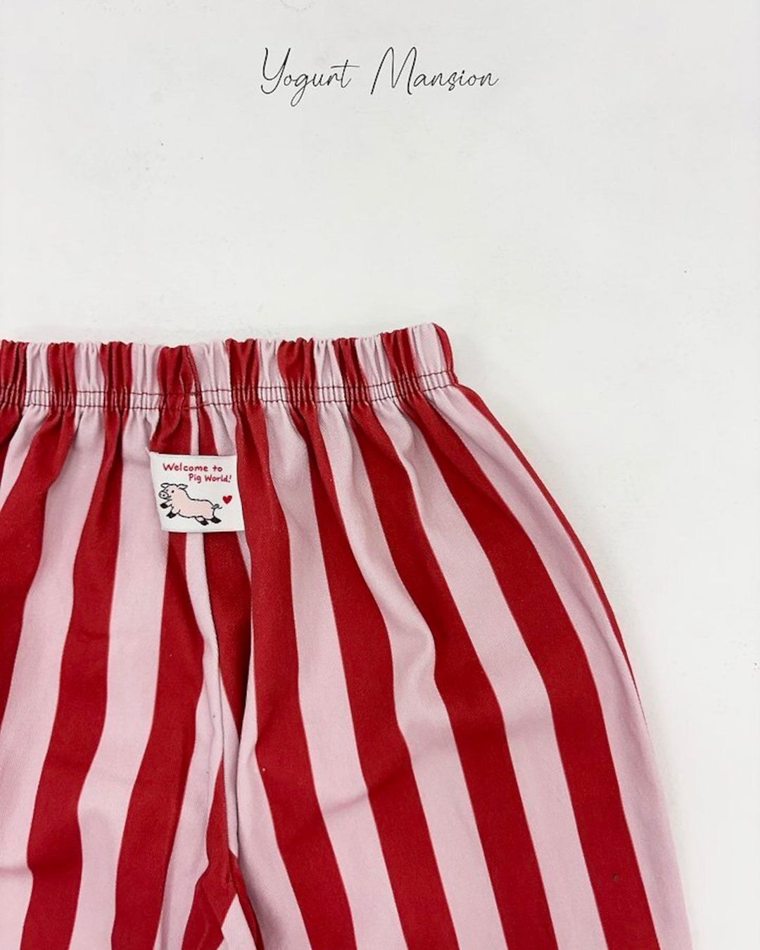 [yogurt mansion]color stripe pants