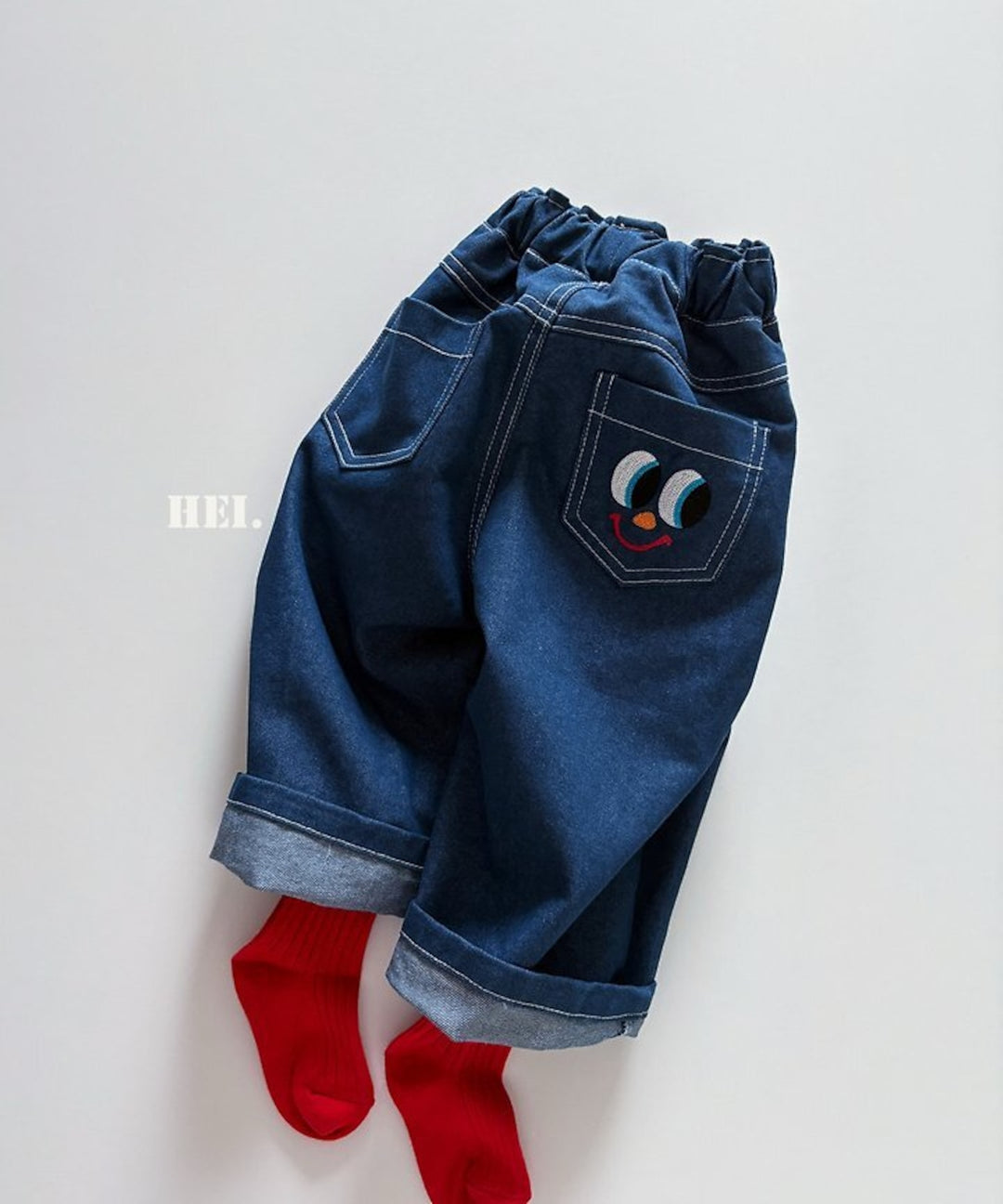 [Hei]カックンデニムPT