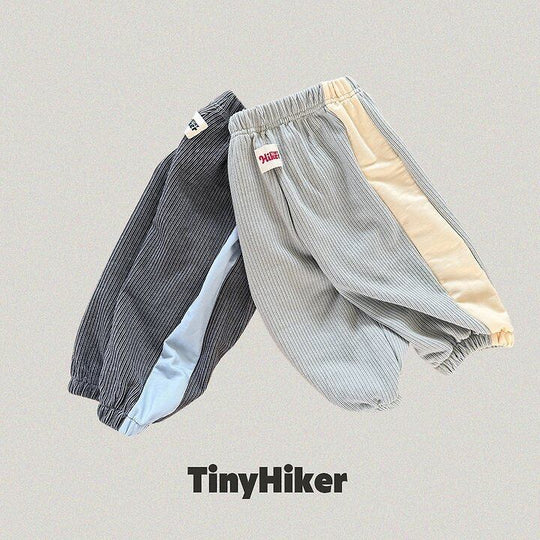 [TinyHiker]バディストライプジョガーPT