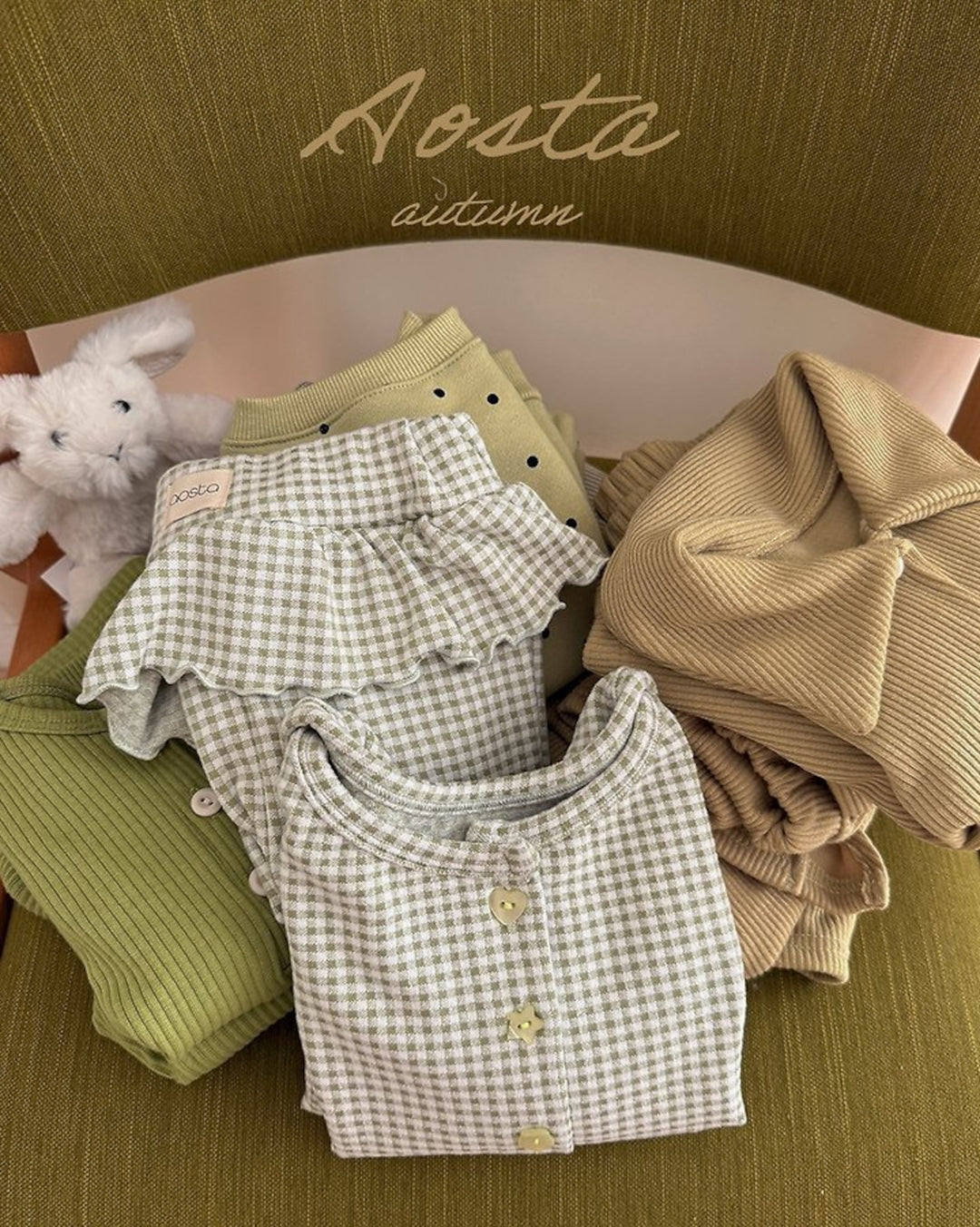 [AOSTA]Kiki Frill Pants