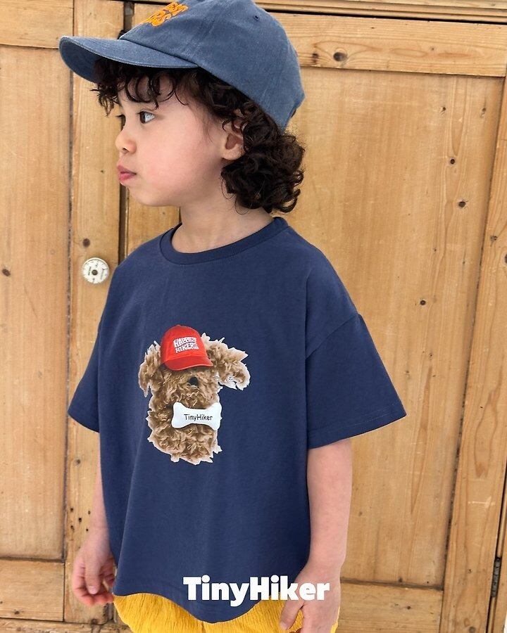 [TinyHiker]tiny bear T