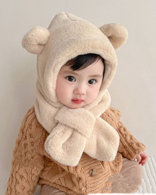 くまさんファーフーディー