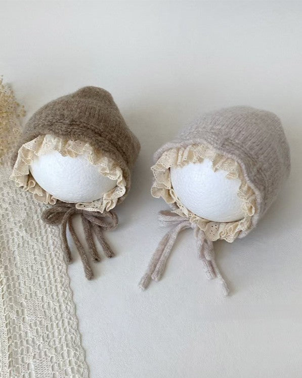 フリルニットボンネ