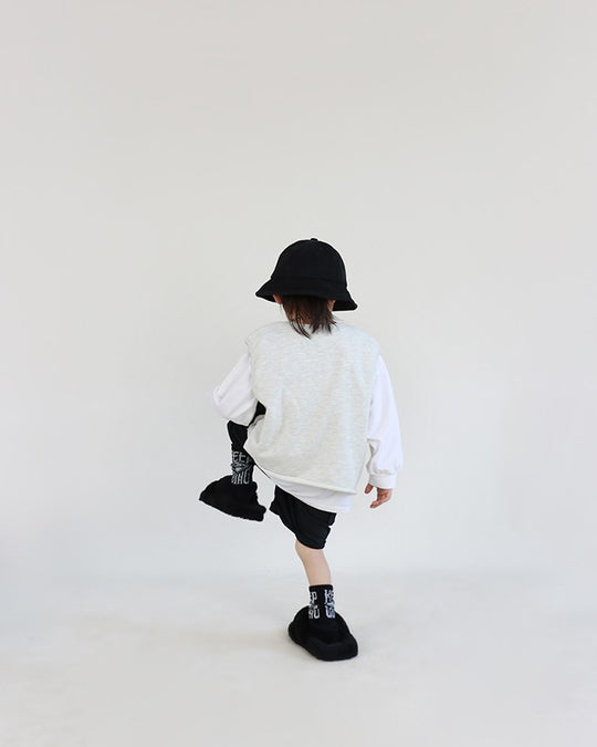 パッチポケットベスト.