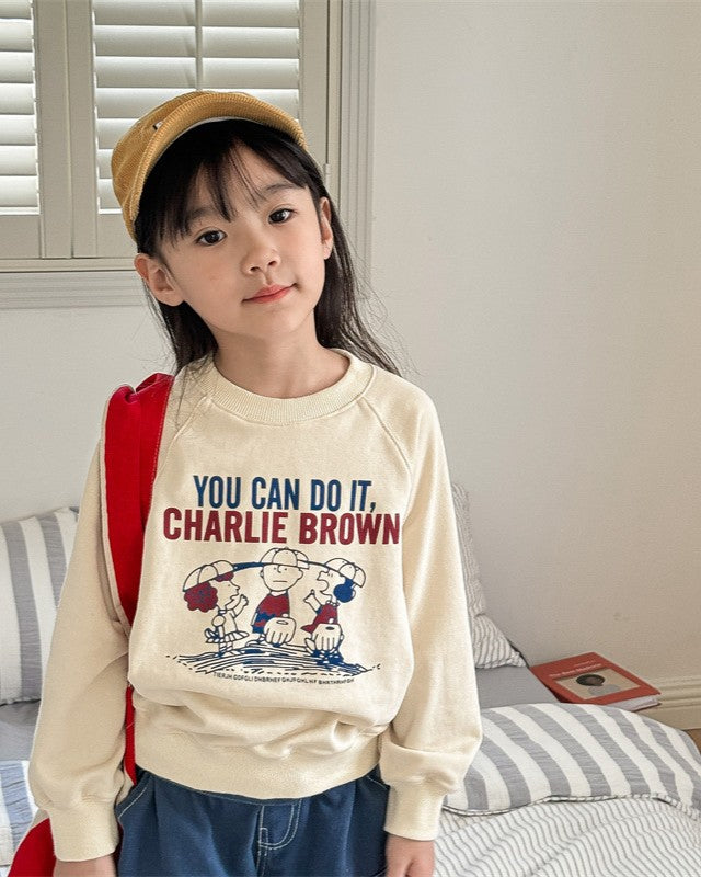 CHARLIEラグランスウェット