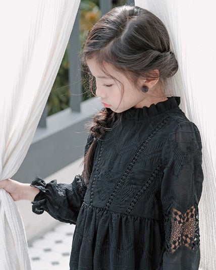 カットワークワンピース