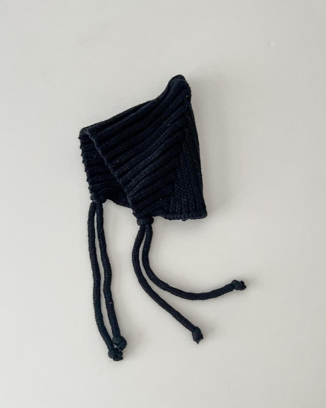 とんがりリブニットボンネ