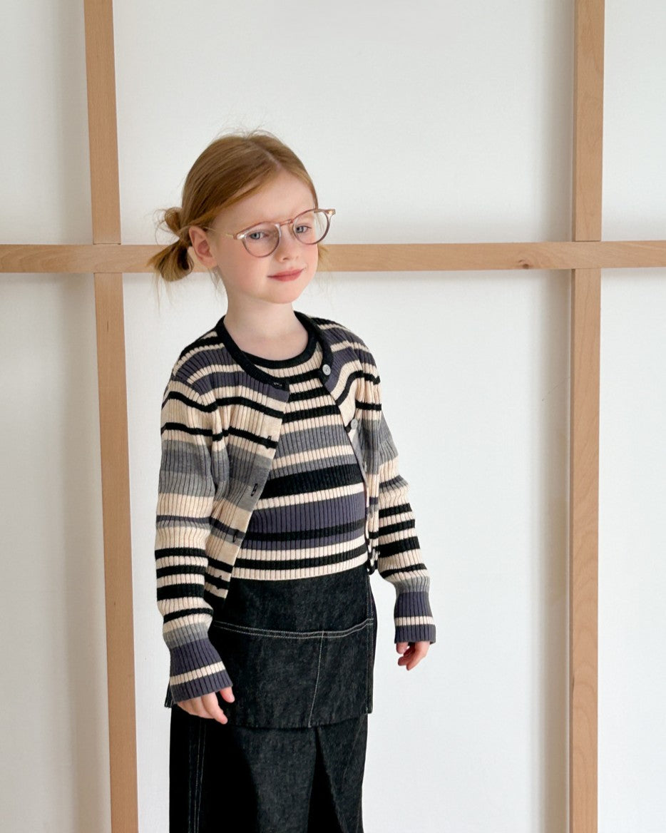 マルチボーダーニットアンサンブル