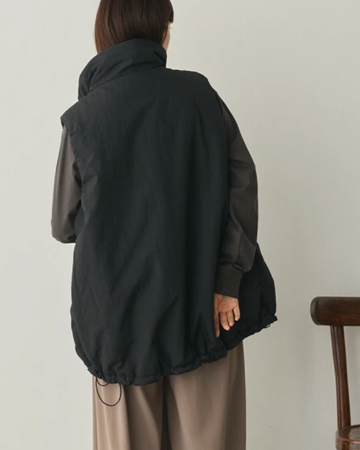 撥水加工ステッチレスベスト