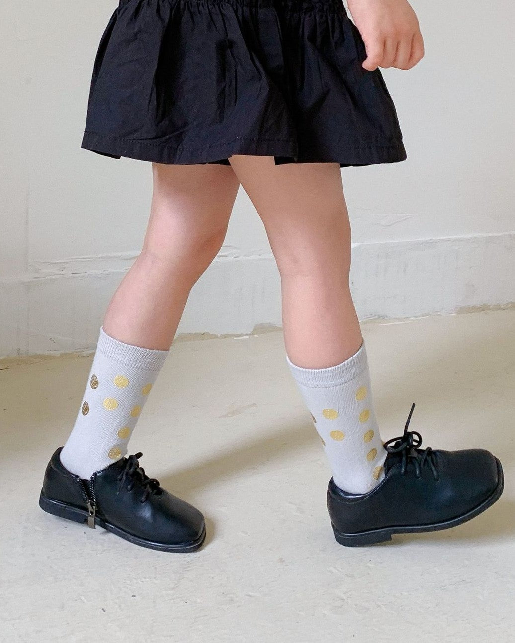 ドットハクプリント3Pソックス