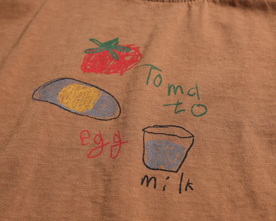 [NORMAL PLAY]egg short sleeve T