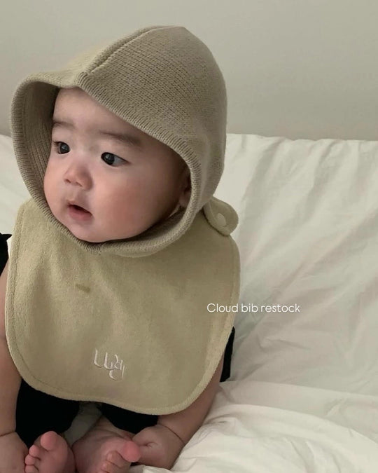 [would U]cloud terry bibs"16色"