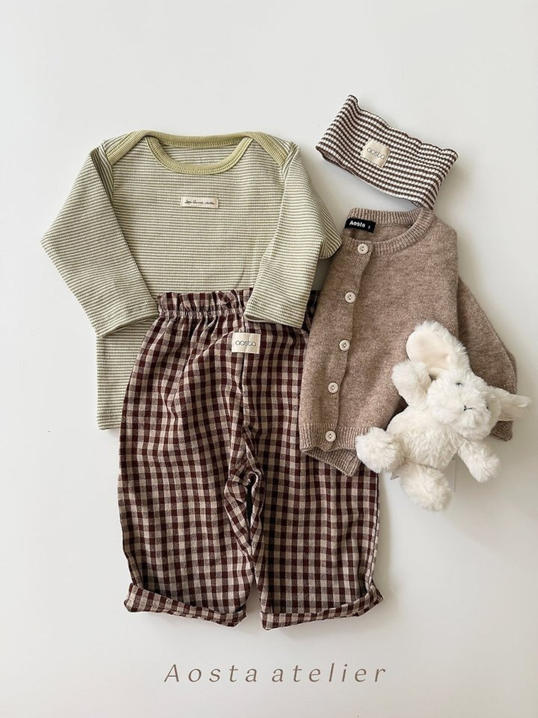 [AOSTA]Knit Cashmere Cardigan