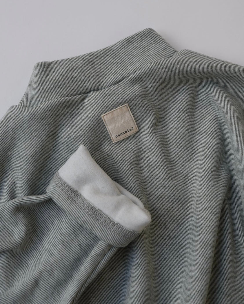 [nunu biel]bland裏起毛モックネック