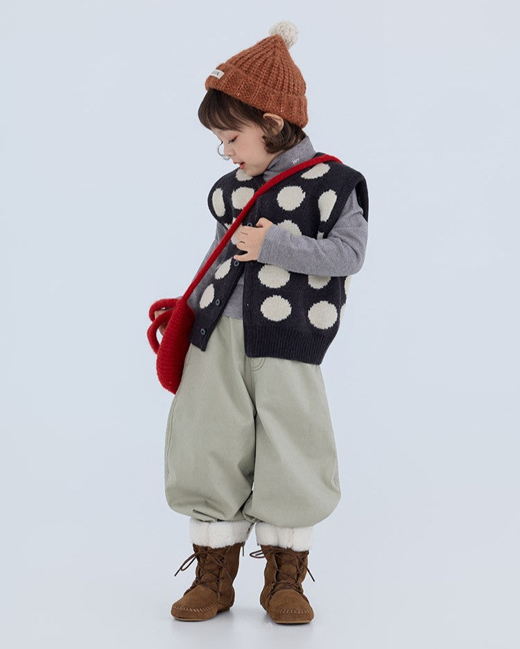 カーブ裏起毛パンツ