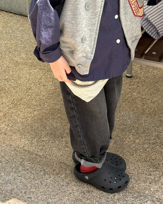 テーパードウォッシュデニム