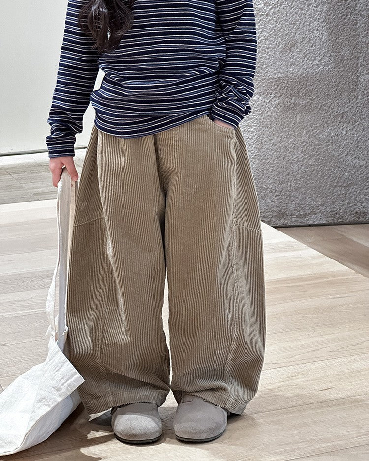 コーデュロイタックパンツ