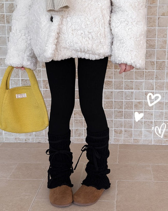 レッグウォーマー付裏起毛レギンス