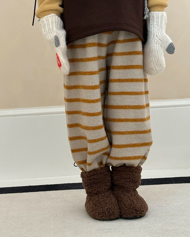 フランネルボーダーパンツ