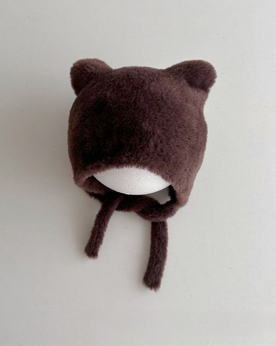 ふわふわにゃんこボンネ 260032.