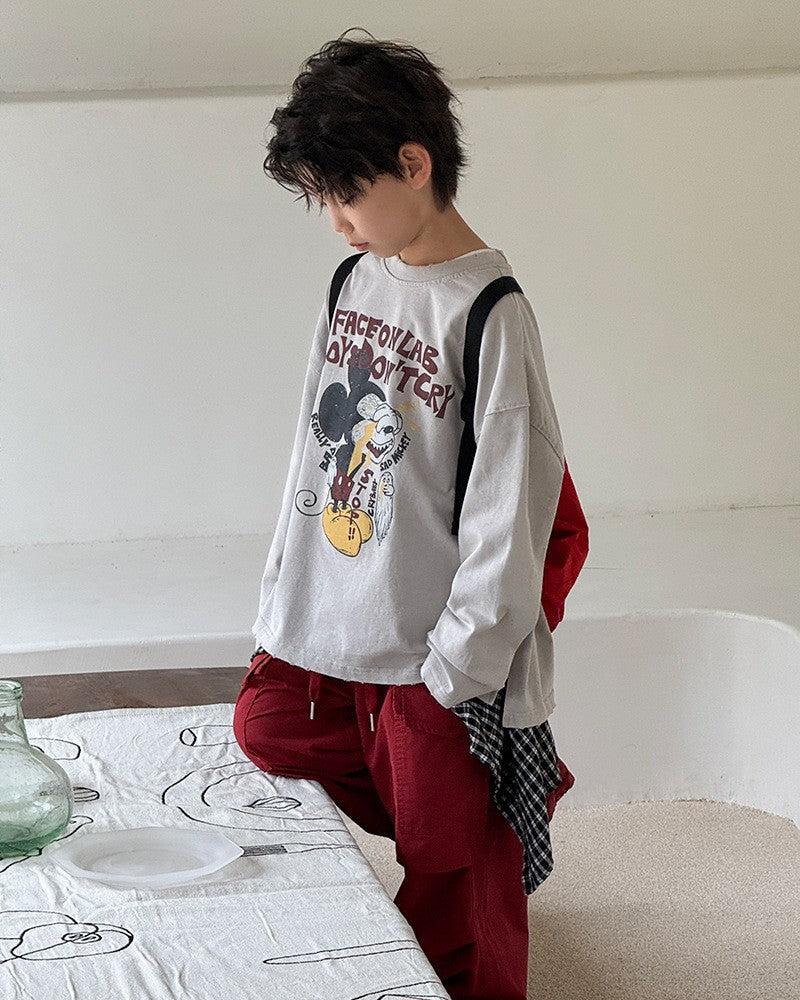 CRYBABYピグメントBIG Tee.