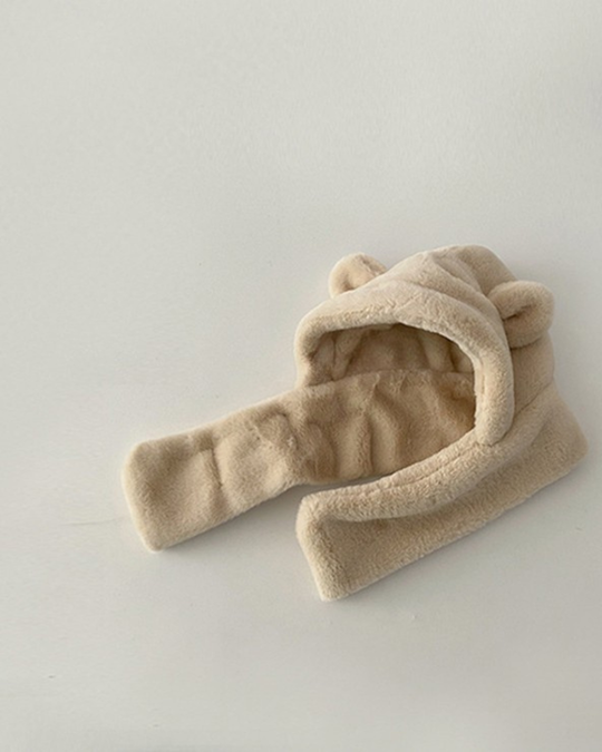 くまさんファーフーディー