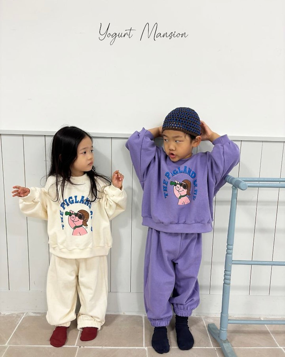 [yogurt mansion]jogger pants