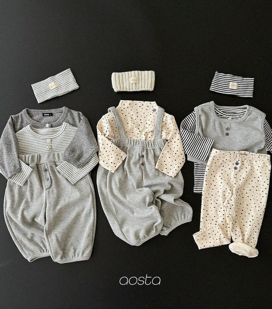 [AOSTA]Star Candy Overalls