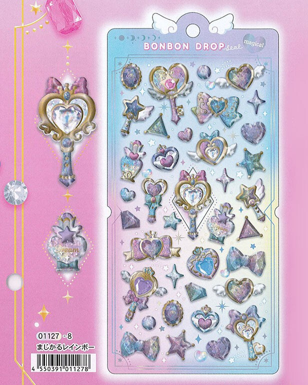 マジカルボンボンドロップシール