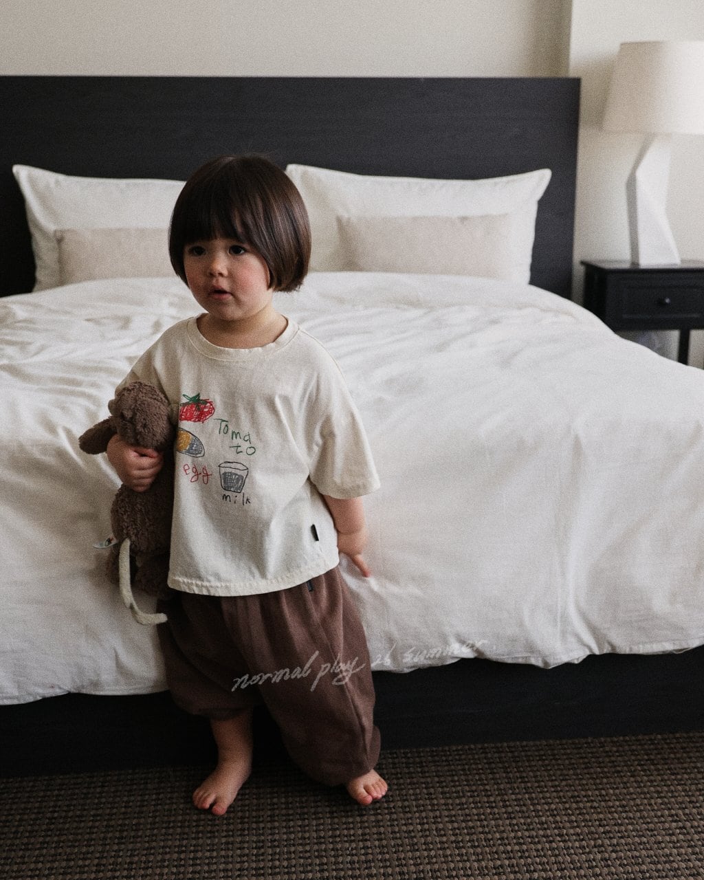 [NORMAL PLAY]egg short sleeve T