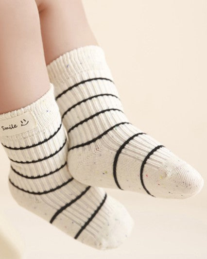 BABYネップボーダーソックス