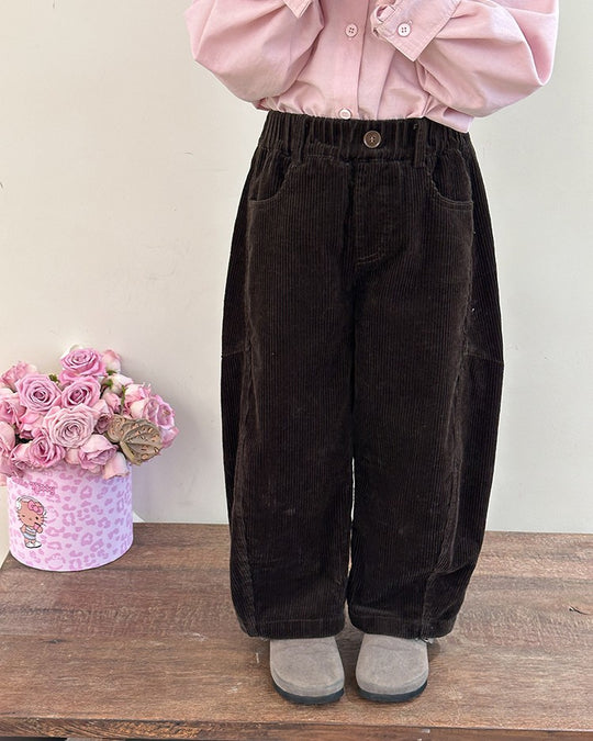 コーデュロイタックパンツ