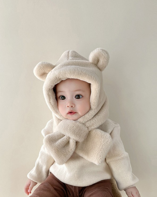 くまさんファーフーディー