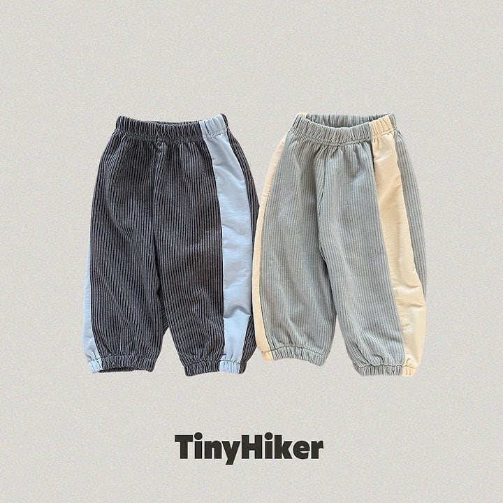 [TinyHiker]バディストライプジョガーPT