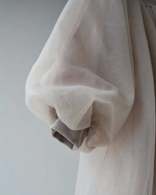 ラメチュールバルーンワンピース