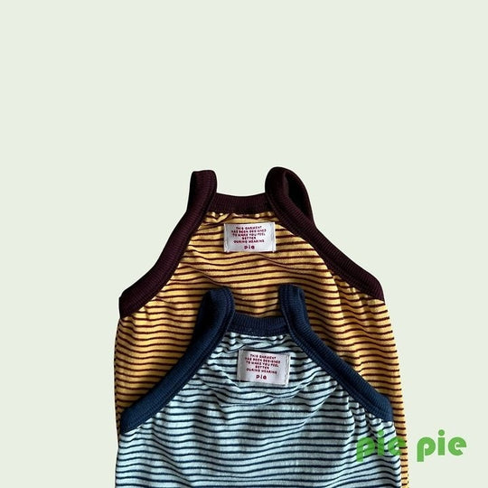 [pie]honeybee striped sleeveless