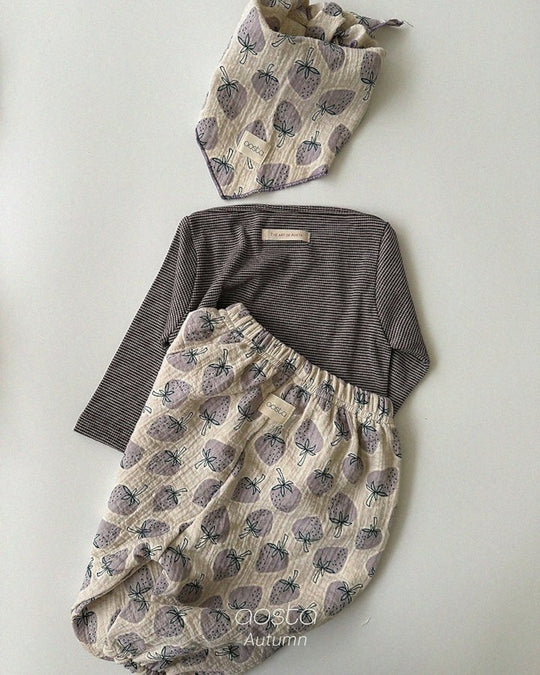 [AOSTA]Strawberry Scarf