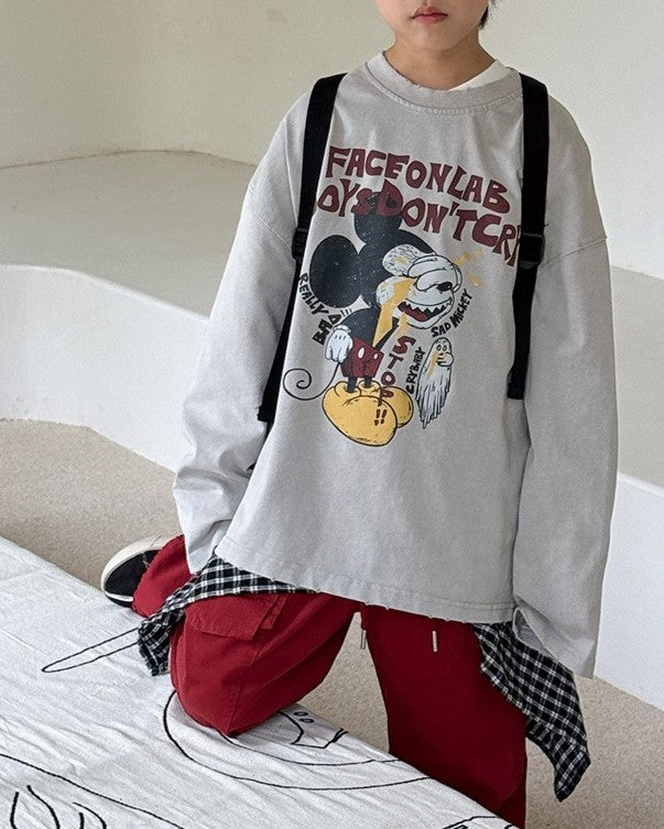 CRYBABYピグメントBIG Tee.
