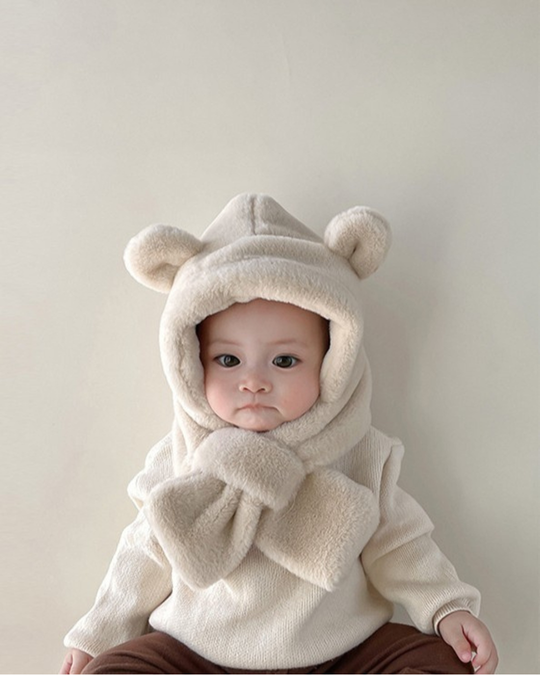 くまさんファーフーディー