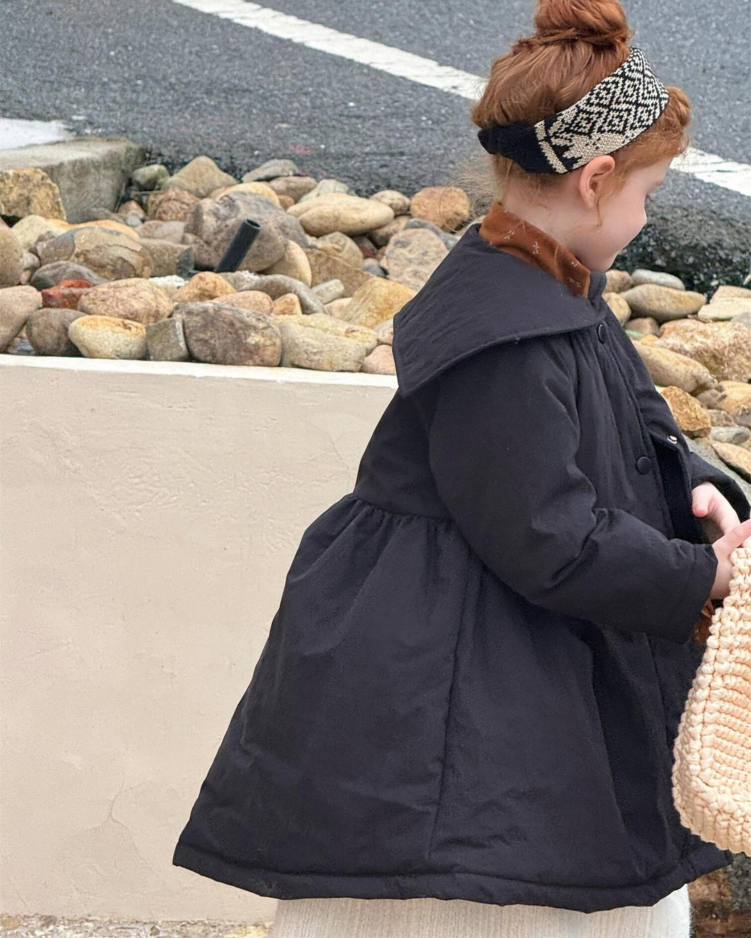 中綿Aラインジャケット